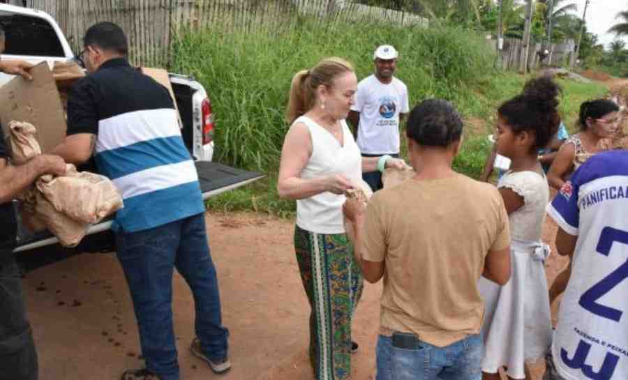 Ação social do TJAC leva solidariedade ao bairro Alto Alegre